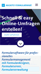 Mobile Screenshot of formularware.de
